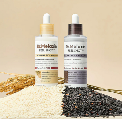 Glow Rice Ampoule Duo – Brightening & Exfoliating Serum (2 x 80ml)