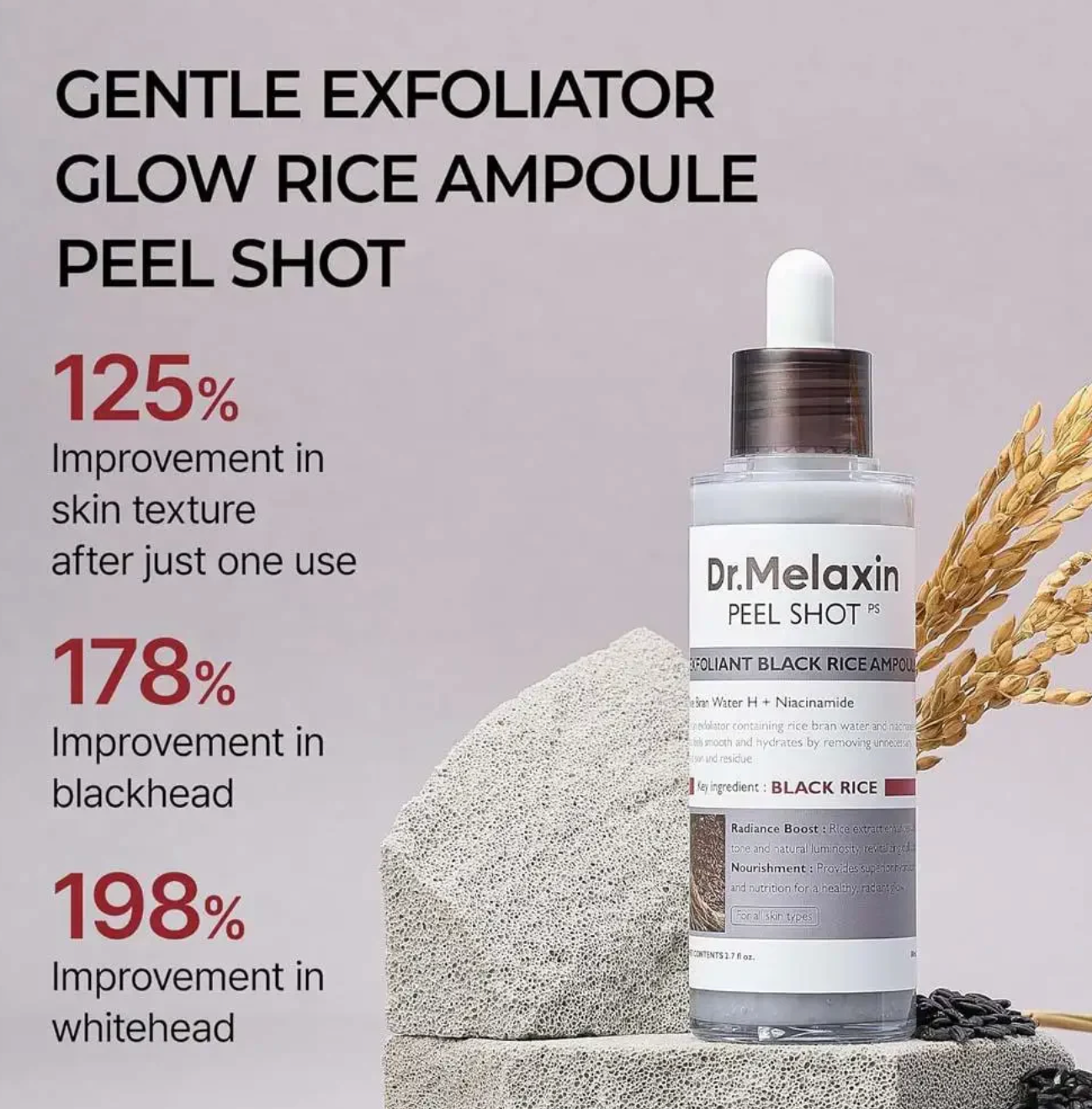 Glow Rice Ampoule Duo – Brightening & Exfoliating Serum (2 x 80ml)